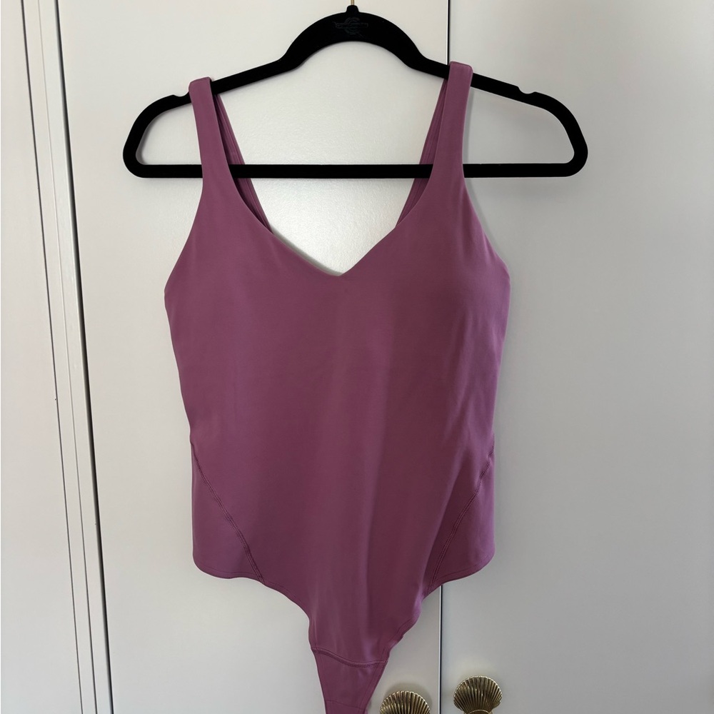Purple align bodysuit
